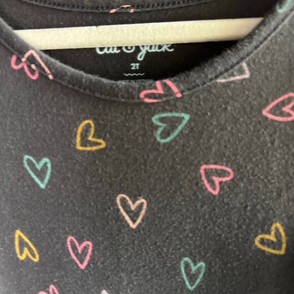 Cat & Jack Girls Dark Grey Play Dress - Size 2T ⭐ - Picture 3 of 3